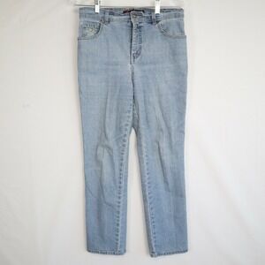Gloria Vanderbilt Jeans Womens 30x28 5-Pocket Stretch Flex Denim‎ Blue